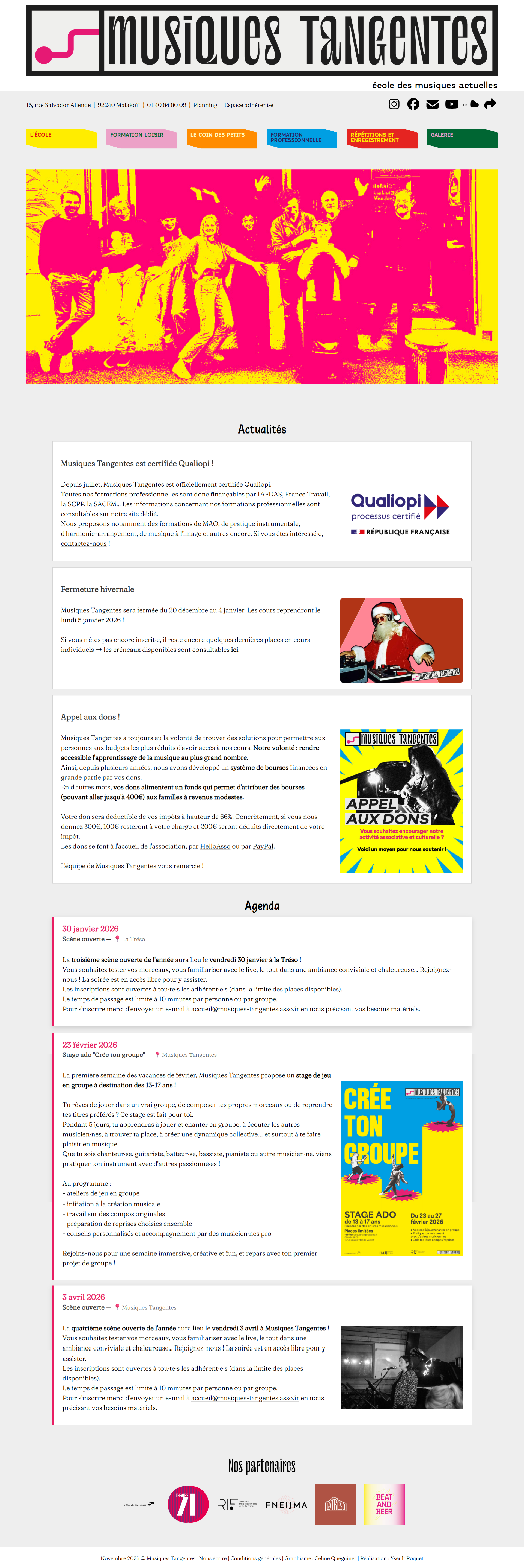 Site Musiques Tangentes